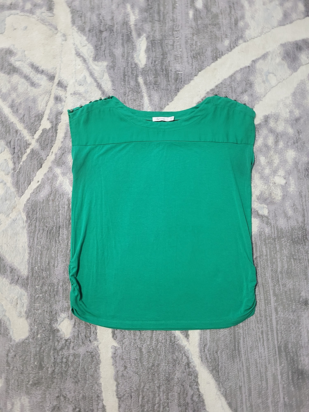 Reitmans Emerland Green Cap Sleeve Top Size L
